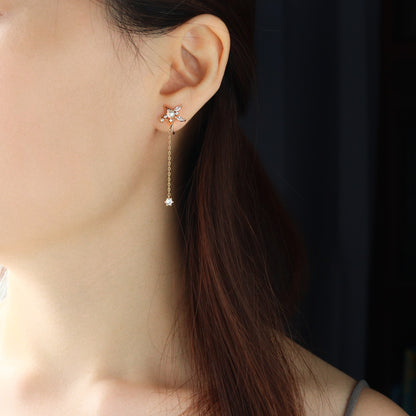 Fetching Meteor Gold Clip On Earrings