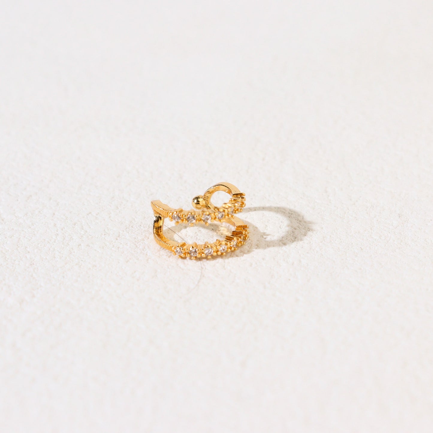 Gold Sunray Ear Cuff