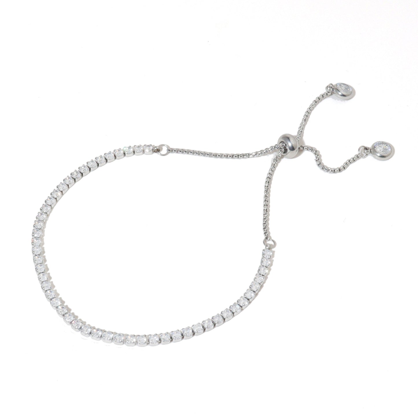 Tennis Silver Bracelet