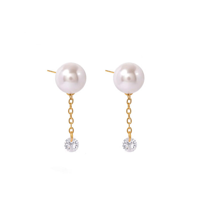 Petite Pearl Earrings