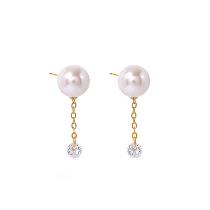 Petite Pearl Earrings