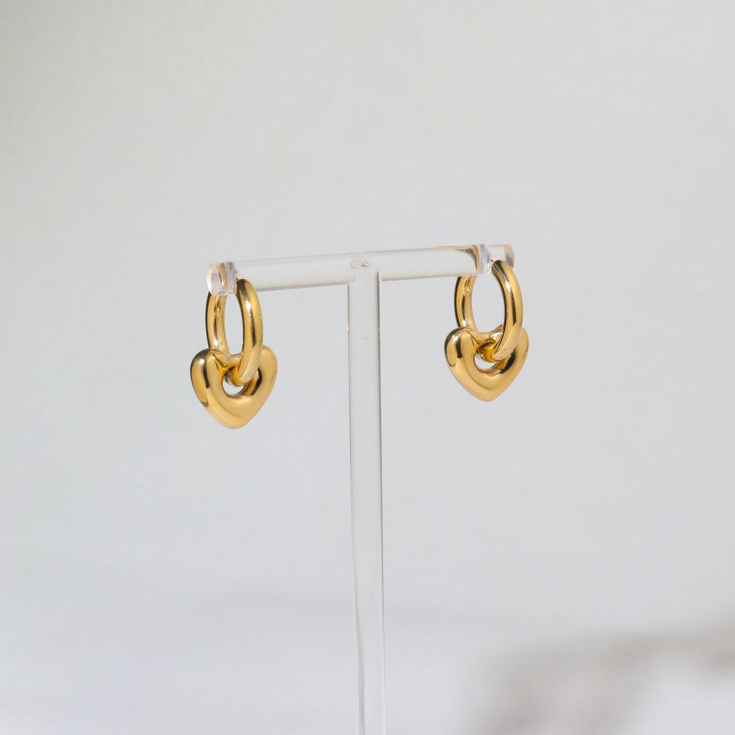 Loving You Gold Hoop Earrings