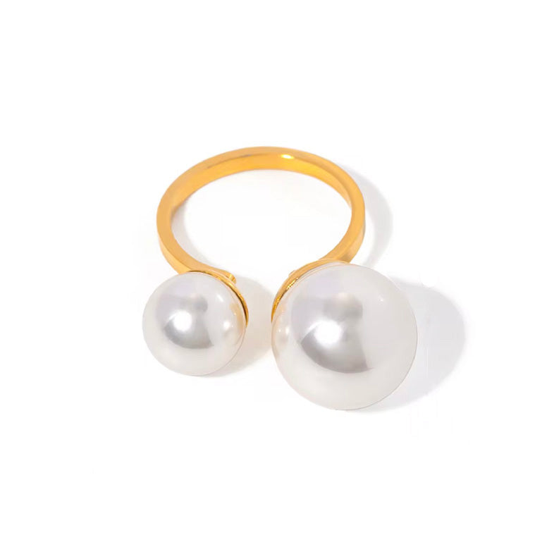 Bipearl Syndrome Ring