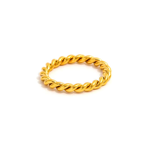 Twisted Rope Ring