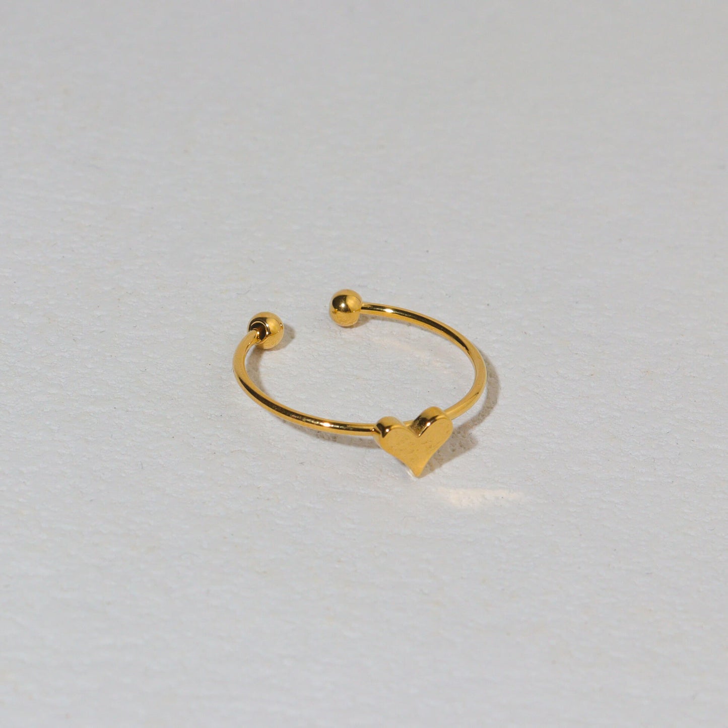 Tiny Love Open Ring