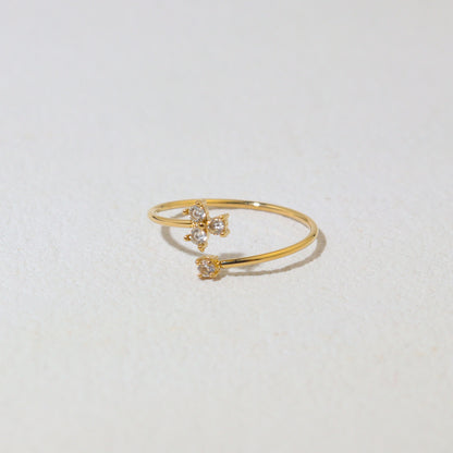 Fleur Cubic Ring