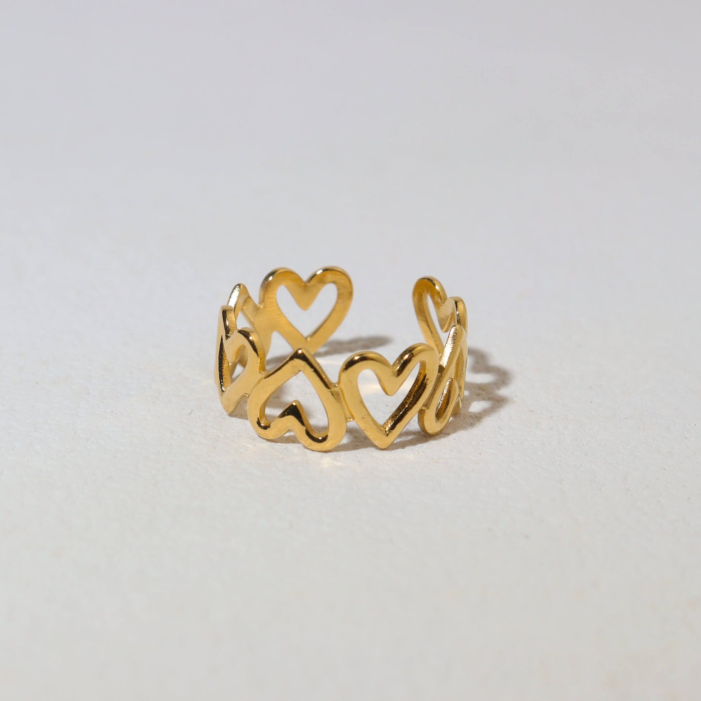 Hollow Love Band Ring